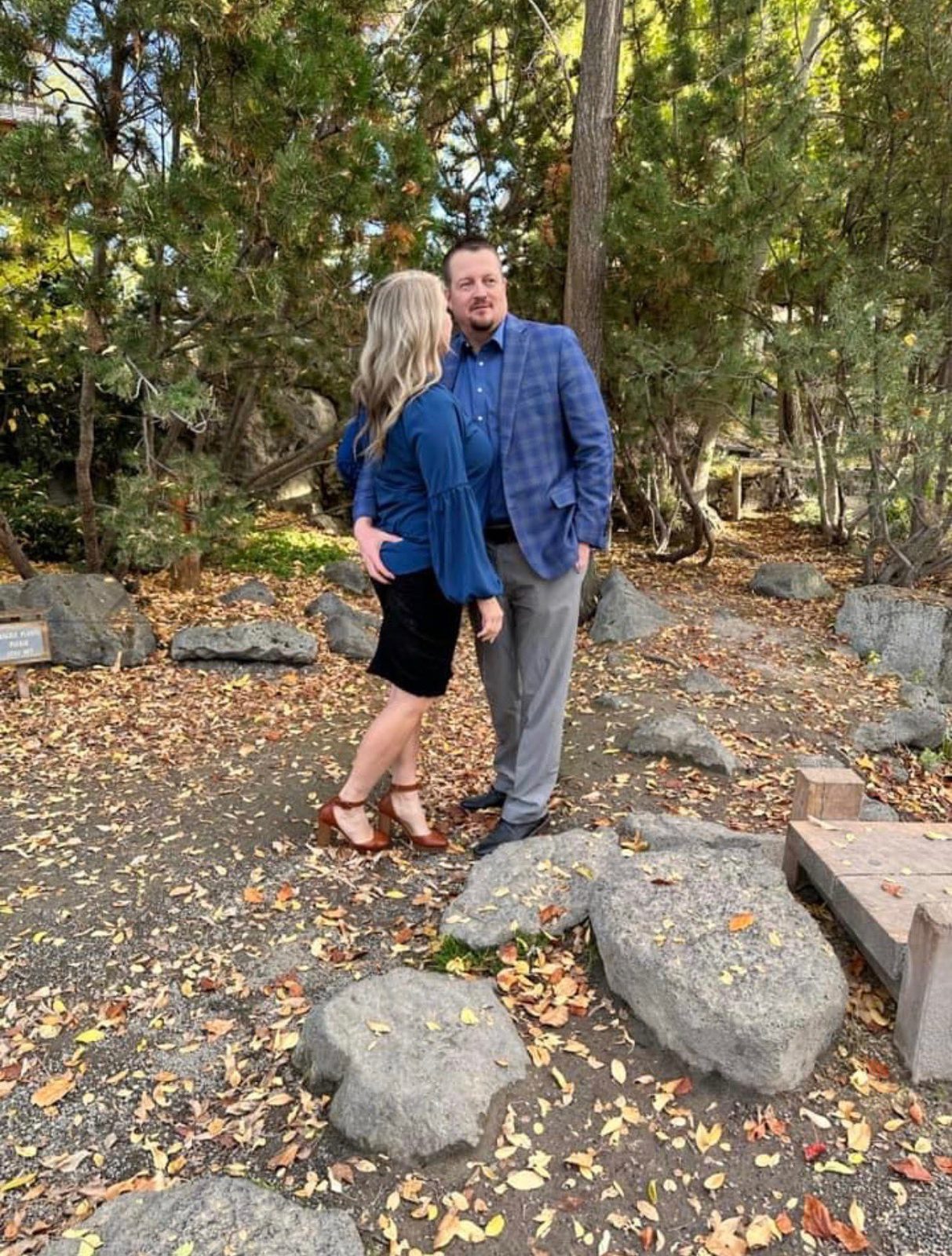Chad Christensen engagement photo with Lana — publicly shared on his social media